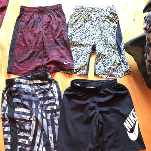 4 Pairs Boys Nike Shorts Size Medium